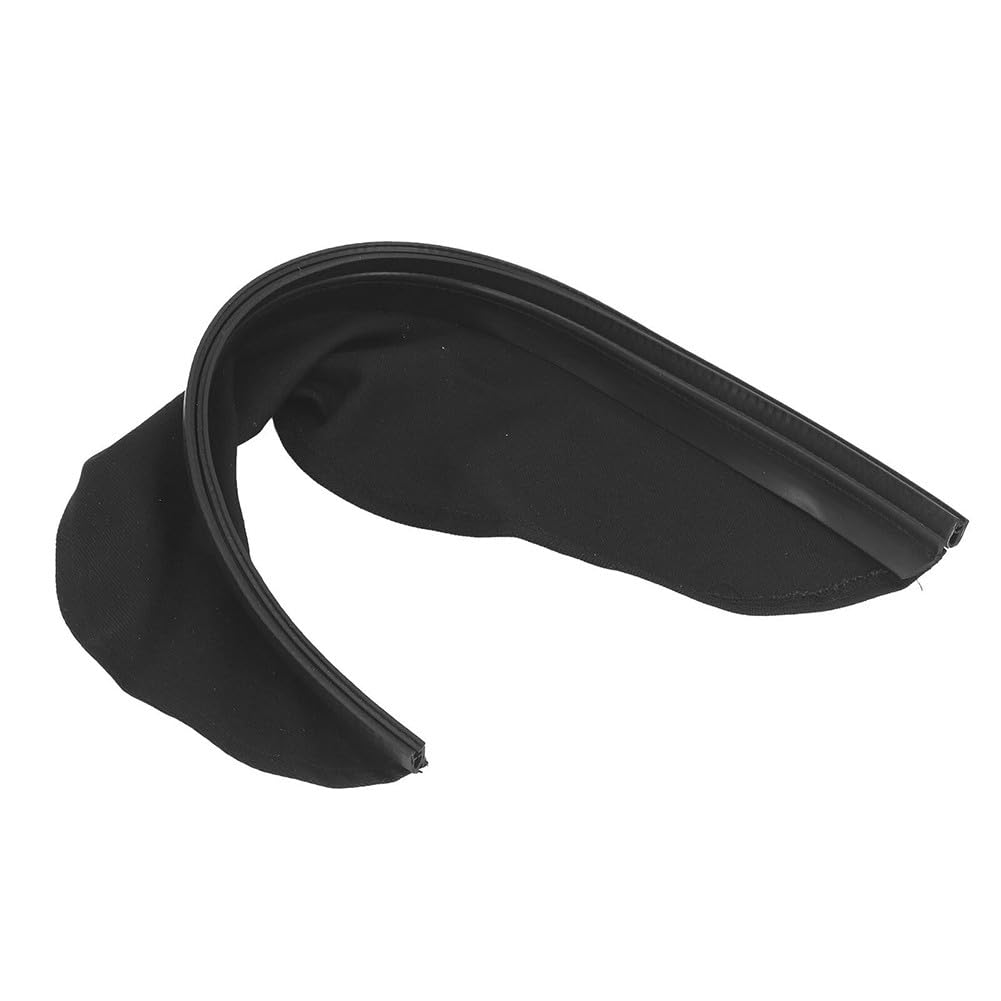 Saldatura casco bavaglino rimovibile protezione collo Flash & per Spark per protezione, per cotone ignifugo e PU, nero