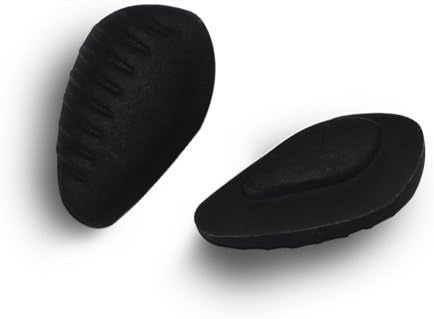 Miniatura 2 de 3 pares de almohadillas de silicona premium para lentes Nike (negro)