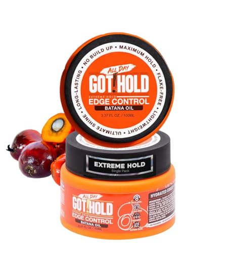 ALL DAY GOT HOLD Extreme hold Batana Oil Edge Control 3.37 fl.oz/100ml
