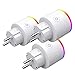 Produktbild DUDUZUI Smart Steckdose Intelligente Plug 16A WiFi Mini Stecker Fernbedienbar Mit Timer Funktion App Steuerung Funktioniert Zoozee Mit Google Home Und IFTTT Control Auf 2.4 Ghz,Three