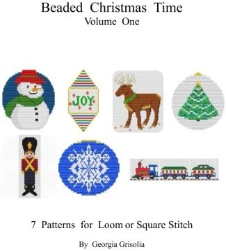 Beading Christmas Time Volume One: Patterns for ornaments Paperback – Large Print, October 6, 2015