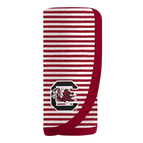 Image of Creative Knitwear College Baby NCAA Infant Striped /Solid Blanket, Unisex, One Size 37.5 X 33.5