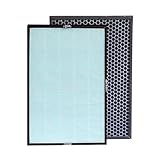 TVHQZVIA Filter，Compatible for Sanyo，Air Purifier for ABC-FAH94 ABC-VW24 Activated Carbon Hepa Filter 420 * 282 * 30mm