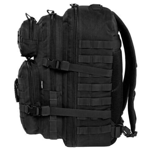 BRYTZKY Tactical Polygon Large 36L Sac à Dos Tactique – Noir – vue 3
