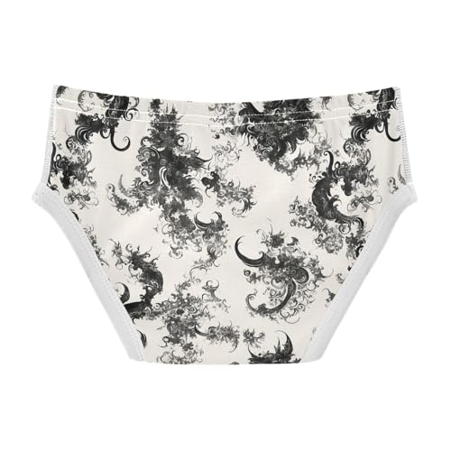 visesunny Boys Potty Training Underwear Ink Smudge Pattern Breathe Cotton Briefs Size 2T-8Y for Toddler2