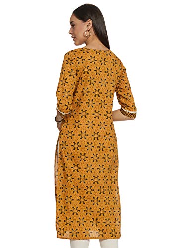 Image of Jaipur Kurti Women's Cotton Straight Kurta