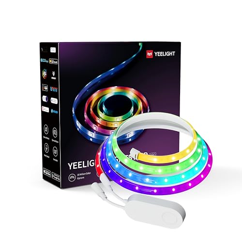 Yeelight Striscia luminosa LED Intelligente Pro 2 metri Camaleonte Colore Striscia Luminosa RGB Sincronizzazione del Gioco Funziona con Alexa Google Apple Homekit App Xiaomi Mi Home