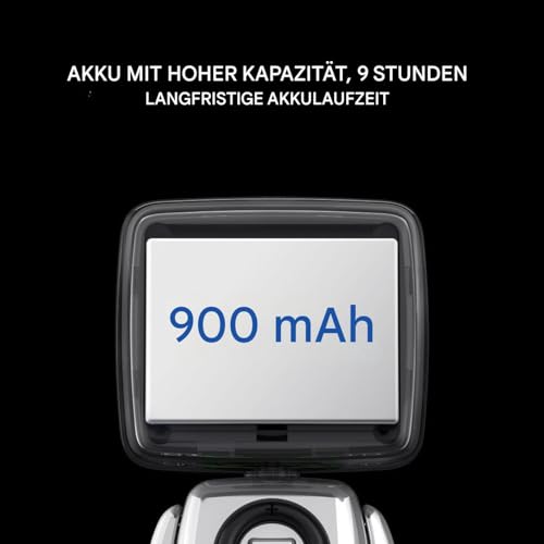Haut-parleur portable compact étanche robot avec son stéréo de studio