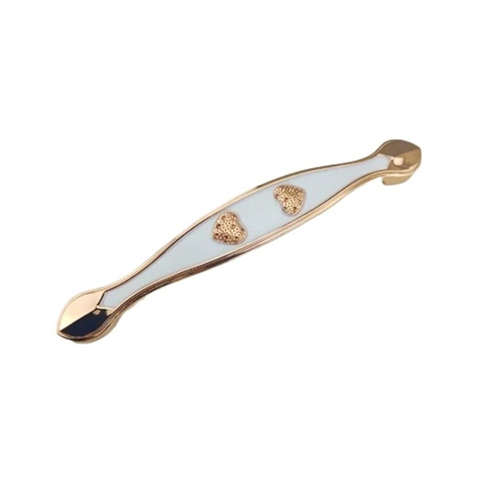 GIYXHU 4 Pcs Bowknot Furniture Handle Kitchen Cabinets Door Knobs Drawer Wardrobe Cupboard Dresser Pulls for Cupboard(Gold-128mm B)