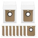 EaseSunny Sacchetti per aspirapolvere, sacchetti per la polvere, sacchetti di ricambio per Conga 15090 Spin, Revolution Home&Wash, filtraggio ultrafine, resistenti agli strappi, contenimento igienico