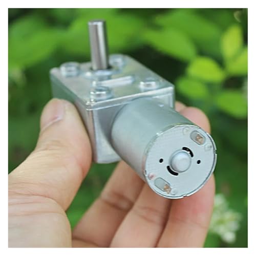 TSIOHKBS Electronic Starter 7 Font Worm Geared Electronic Starter DC 3-8V 5V 240RPM Self-Locking Slow Speed Large Torque Small Reduction
