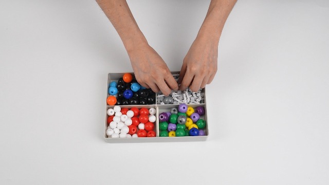 Hztyyier Kit Modelli Molecolari 140 Pezzi - Set Strutture Chimica Organica Per Studenti E Insegnanti