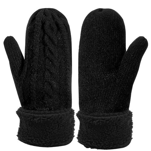 Capgoost Handschuhe Damen Winter Warme, Fäustlinge Damen, Super Dicke...