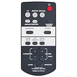 FSR66 ZJ78750 Replacement Remote Commander fit for Yamaha Sound Bar YAS-103BL YAS-152 YAS-103...