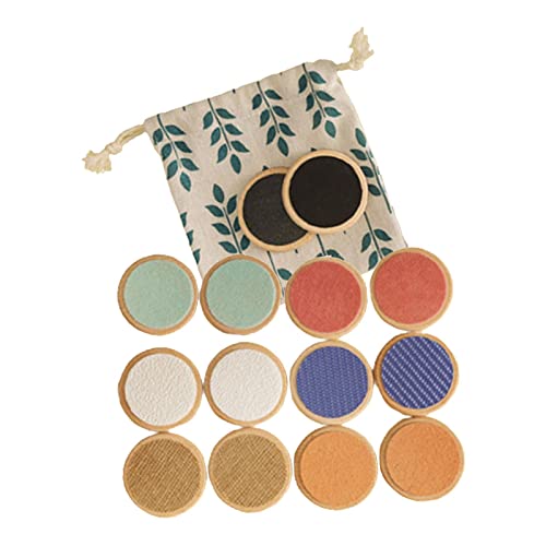 Milageto Juguetes Montessori, Tablero táctil, Juguete de Desarrollo, Juego de enseñanza, clasificación de Colores, clasificación táctil, Material didáctico, Estilo c