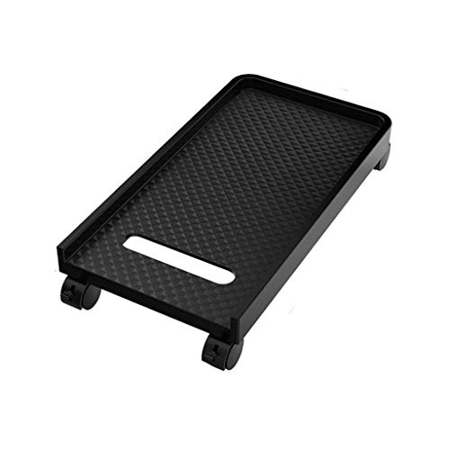 Computerturm-CPU-Stand, mit Schutzseiten, 4 Caster-Rädern, für Home Office unter Schreibtisch-Computer-Zubehör,B