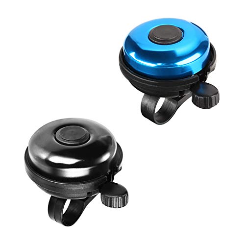 Classic Bike Bell, Aluminum Bicycle Bell, Loud Black-Right Hand Use-1 pack - Picture 226 of 253
