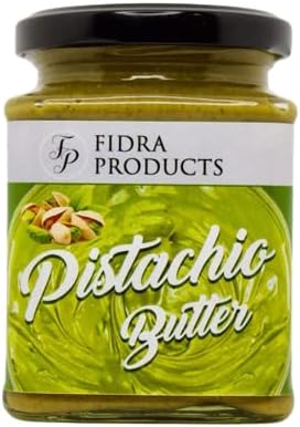 Fidra Products Pistachio Butter Unsalted (Pista), Breakfast Vegan Diet Butter 180gm