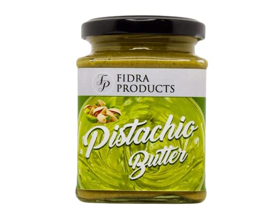 Fidra Products Pistachio Butter Unsalted (Pista), Breakfast Vegan Diet Butter 180gm