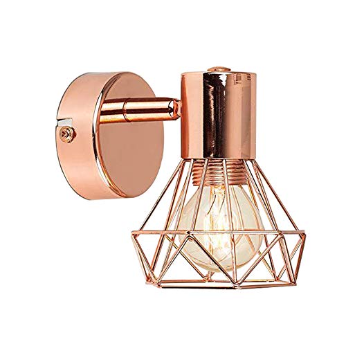 Preisvergleich Produktbild MAGICE LED Wandleuchten Dekorative Wandlampe Wohnzimmerleuchten Küchenwandleuchte, kreativ Beleuchtung zu Hause Befestigung für Badezimmer, Arbeitszimmer, Schminktisch,Rosegold