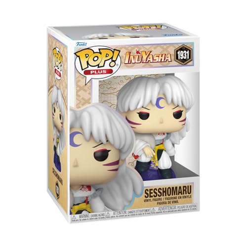 Funko Pop! Plus: IYA - Sesshomaru - (Sitting) - Inuyasha - Figura de Vinilo Coleccionable - Idea de Regalo - Mercancia Oficial - Juguetes para Niños y Adultos - Anime Fans