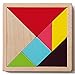 Produktbild REMEMBER Tangram Challenge  Legespiel aus Holz für Kinder und Erwachsene (4er Set)