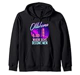 Photo Gallery oklahoma dove i ragazzi diventano uomini skyline felpa con cappuccio Photo Gallery oklahoma dove i ragazzi diventano uomini skyline felpa con cappuccio