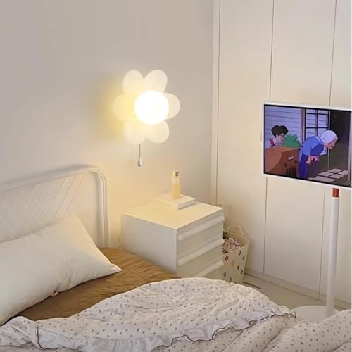 Lámparas para salón en forma de flor con casquillo G9 de resina 6