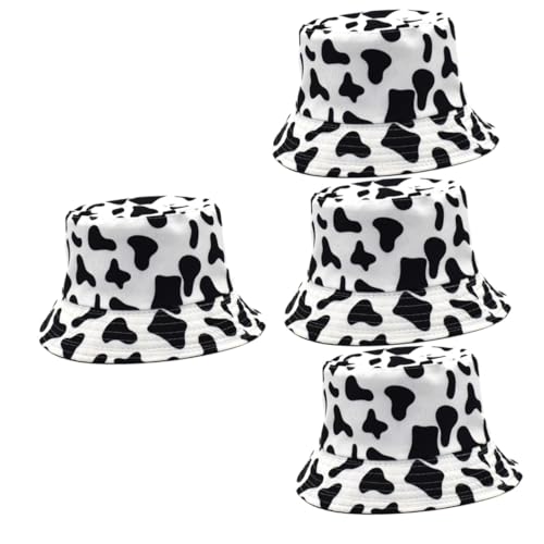 Chapeau de pêcheur réversible contre le soleil avec motifs en coton souple FRCOLOR