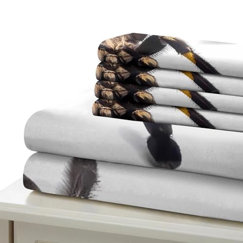 Parure de lit araignée 140x200 housse de couette tarentule 3D