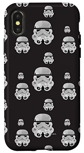 Coque Star Wars Stormtrooper iPhone X/XS étui rigide motifs casques de l'Empire