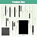 Zhaoyao 12pcs Hearing Aid Cleaning Kit with Velvet Bag, Multi-Functional Hearing Aid Cleaning Tools, Hearing Aid Cleaner for Airpods, Earbuds, Headphones Cleaning Kit with Steel Loop and Magnet