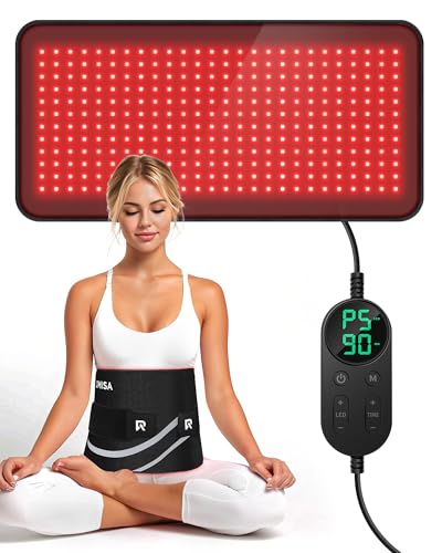 ROMISA 25” x 12.3” Large Red Light Therapy Pad for