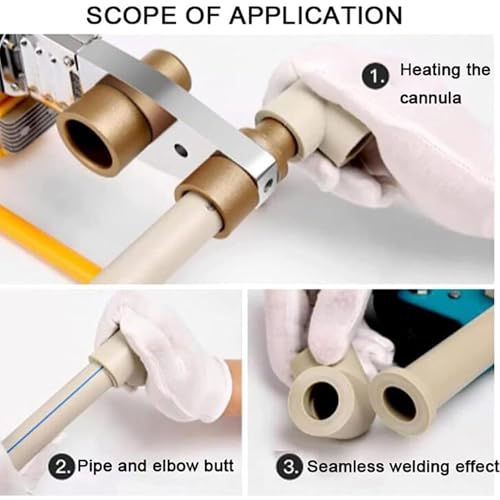 Fer à souder pour plastique pour assembler et réparer les réseaux PPR et PE - 7