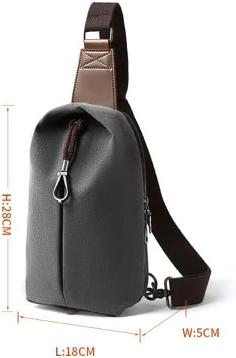 Anti-theft Crossbody Bags Shoulder Sling Bag Multifunction Fashion Chest Young Bag For Male