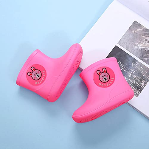 Kids Short Rain Boot For Boys Cartoon Non-Slip Lightweight Insulated Mud Boots Rubber Boots For Girls Waterproof2