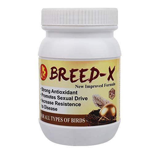 Image of Pet Care International (PCI) Breed-X || Provide All Essential Nutrition || Healthy Bird Breeding Healthcare (250 Grm, Breed X), All Life Stages, Pellet