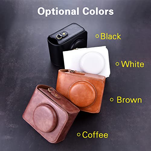 Funda Protectora Vertical Piel Sintética para Cámaras Compactas - Fernando Cortés Funda Protectora Vertical Piel Sintética para Cámaras Compactas - Fernando Cortés