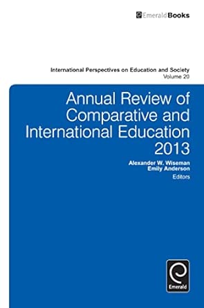 Annual Review of Comparative and International Education 2013: 20 book cover