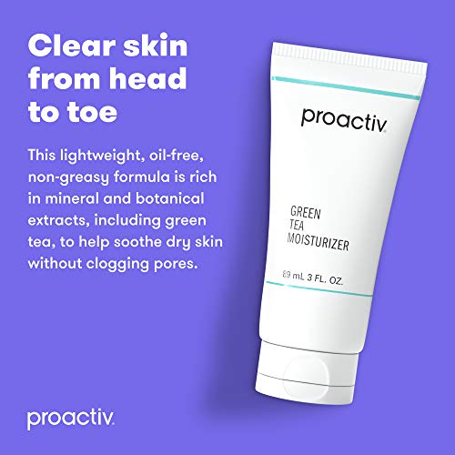 Proactiv Green Tea and Hyularonic Acid Moisturizer for Dry Skin, Hydrating Face Moisturizer for Oily Skin, Dry Skin and Acne Prone Skin - 3 Oz