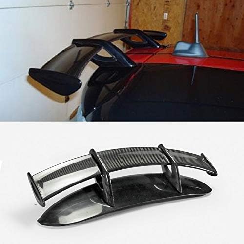 EPR for 2006-2013 Mini Cooper R56 Ver.2.11/2.12 Portion Carbon Fiber Type B Roof Wing Fibre Rear Spoiler Blade with Fiberglass Leg Body Kit
