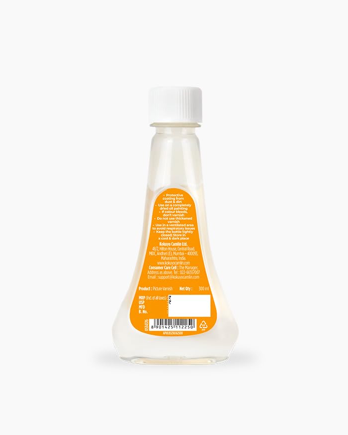 Image of Camel Picture Varnish 300 ml | Protective Final Coat for Oil Paintings | Transparent Gloss Finish | Art Preservation Medium