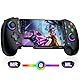 Phone Controller für iPhone/Android Support Phone Case, Mobile Controller mit RGB-Licht, Upgraded Joysticks, Batterie, Turbo, Daumengriffe Handheld Gaming Gamepad, Keylinker APP