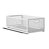 ODOROKU Sliding Cabinet Basket Organizer Drawer Pull Out Cabinet Organizer Self Adhesive Cabinet Sliding Basket Organization Slide Out Pantry...