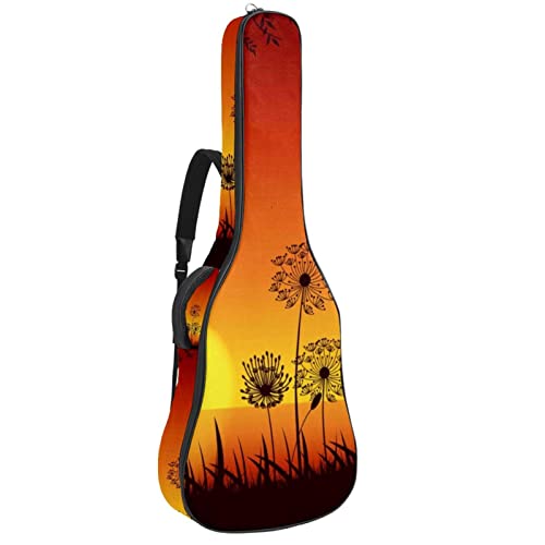 Housse étanche pour guitare acoustique avec double bandoulière et poche pieuvre géante avec longues jambes, Multicolore… - Les Beatles, Paul McCartney, John Lennon, RIngo Starr, George Harrison Housse étanche pour guitare acoustique avec double bandoulière et poche pieuvre géante avec longues jambes, Multicolore…