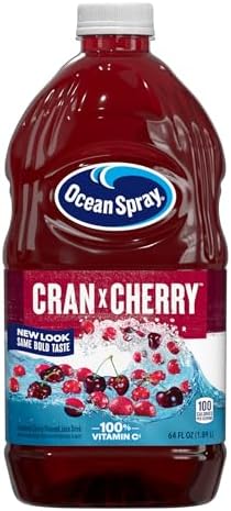 Ocean Spray® Cran-Cherry® Cranberry Cherry Juice Drink, 64 Fl Oz Bottle (Pack of 8)