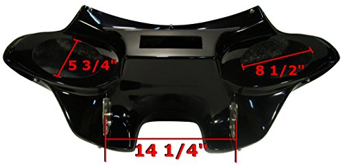 Vector Batwing Fairings F3-2 Yamaha Road Star 1600/1700 Fiberglass Batwing Fairing with 2x6 x9 Speaker Cutouts