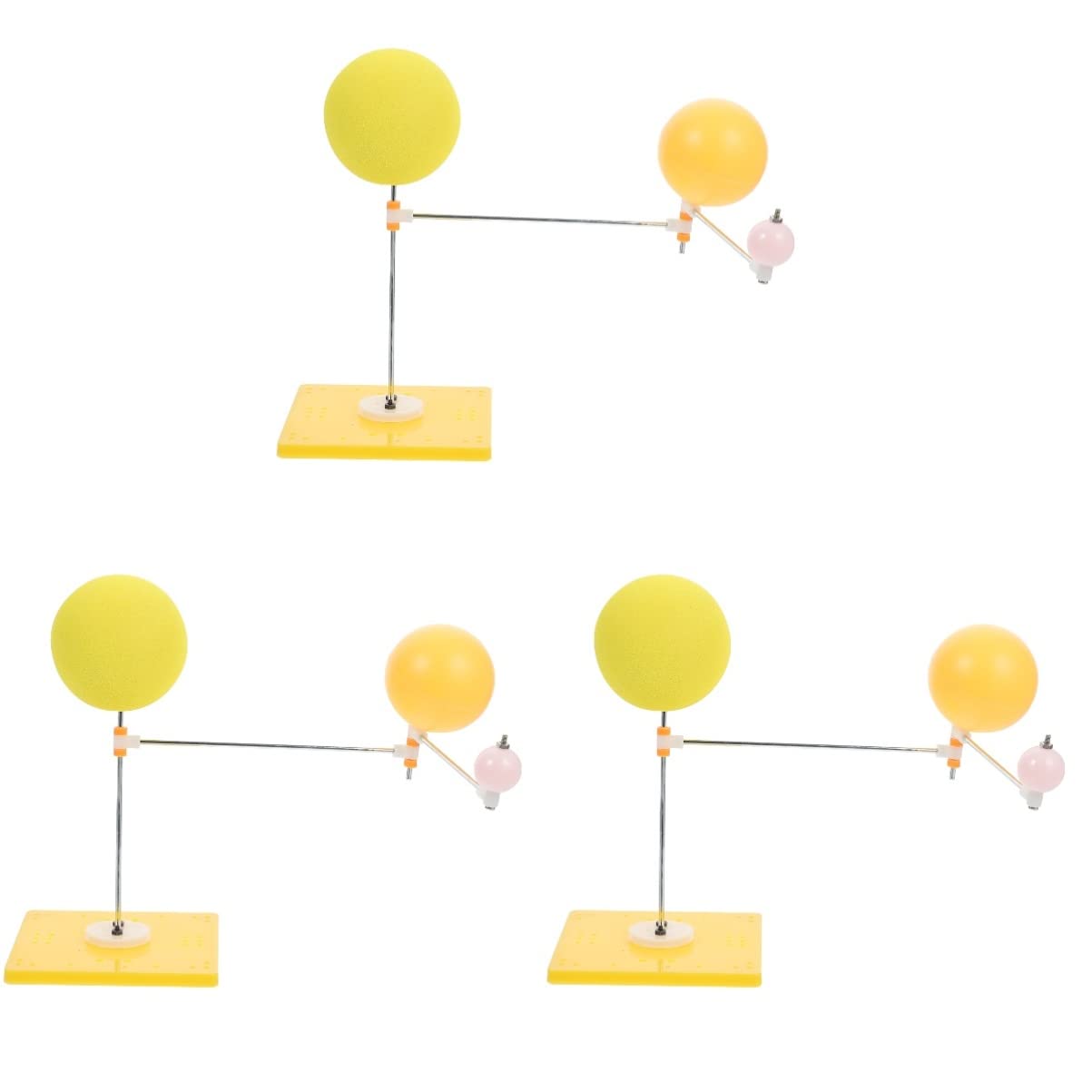 3 Sets Sun-Earth-Moon Orbital Model - Solar System Educational Toy for Teaching, DIY Planetarium Kit for Students and Kids