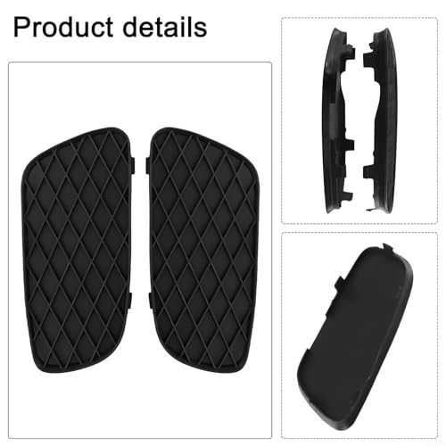 Feu de brouillard Smart Fortwo 451 cache grille pare-chocs 08-12 - 5