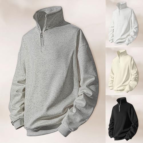 Pull homme demi-fermeture éclair : fini la transpiration en extérieur - 2